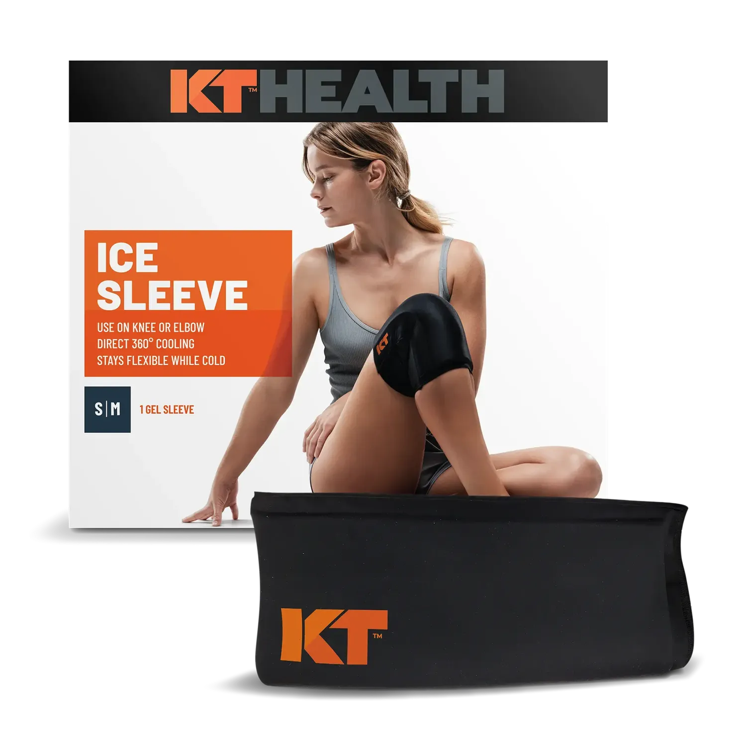 KT Health Ice Sleeve koelhoes M/L – knie en elleboog