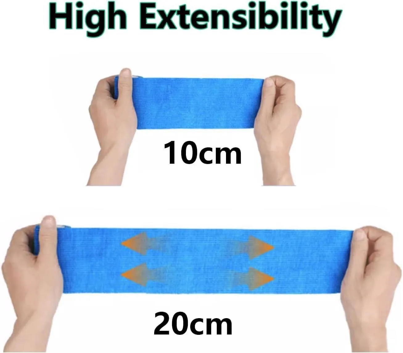 Anampion zelfklevend verband blauw 5cm x 4,5m 15 rollen