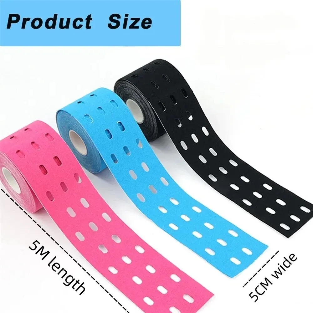 Anampion kinesiotape rol blauw 5cm x 5m elastisch