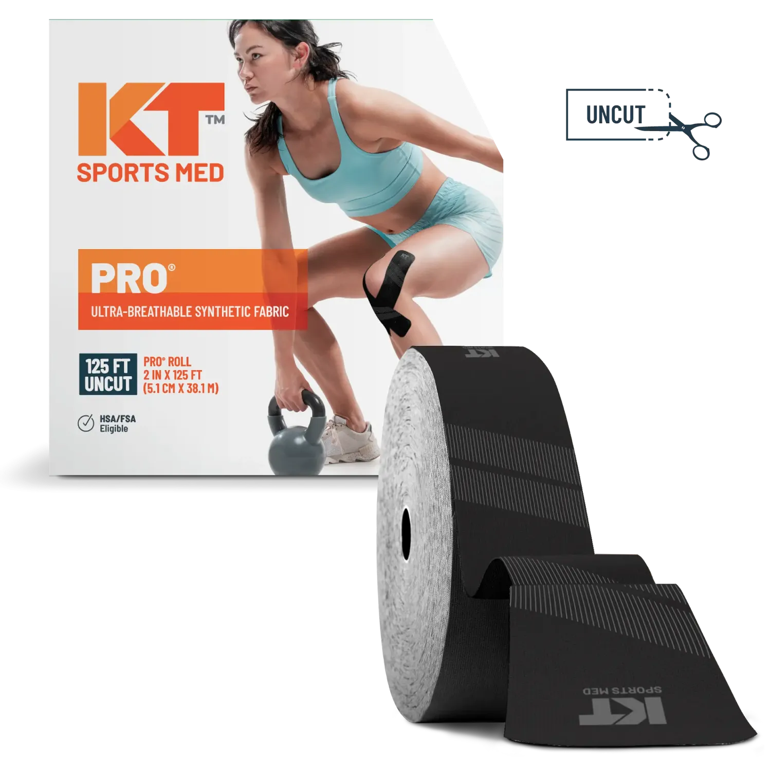 KT Tape Pro kinesiotape 125ft Stealth Beige synthetisch