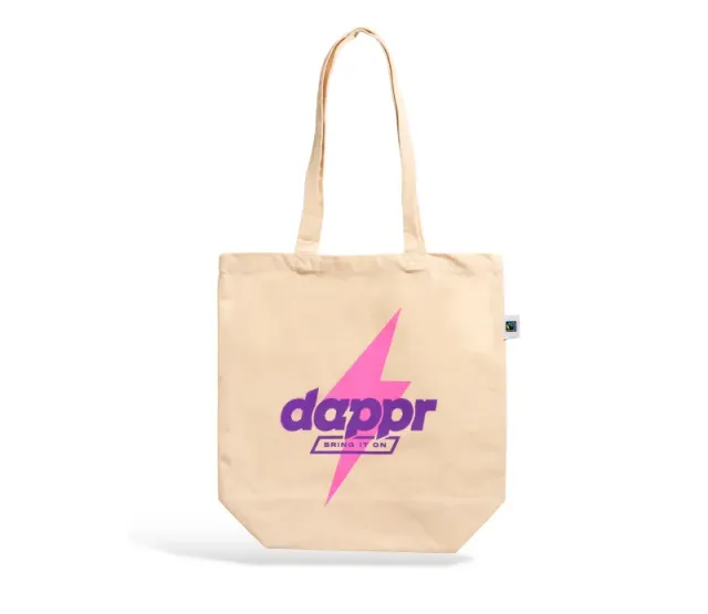Dappr tote bag limited edition katoen