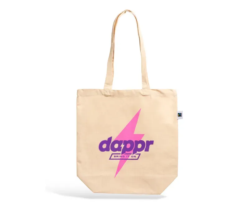 Dappr tote bag limited edition katoen
