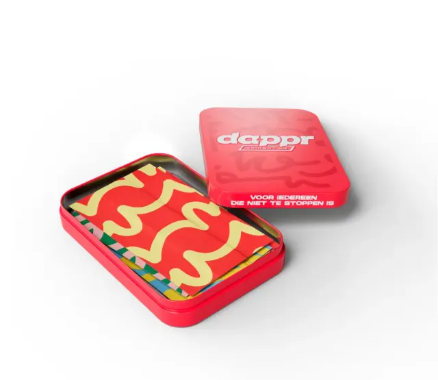 Dappr Graffiti knippleister 12 strips huidvriendelijk