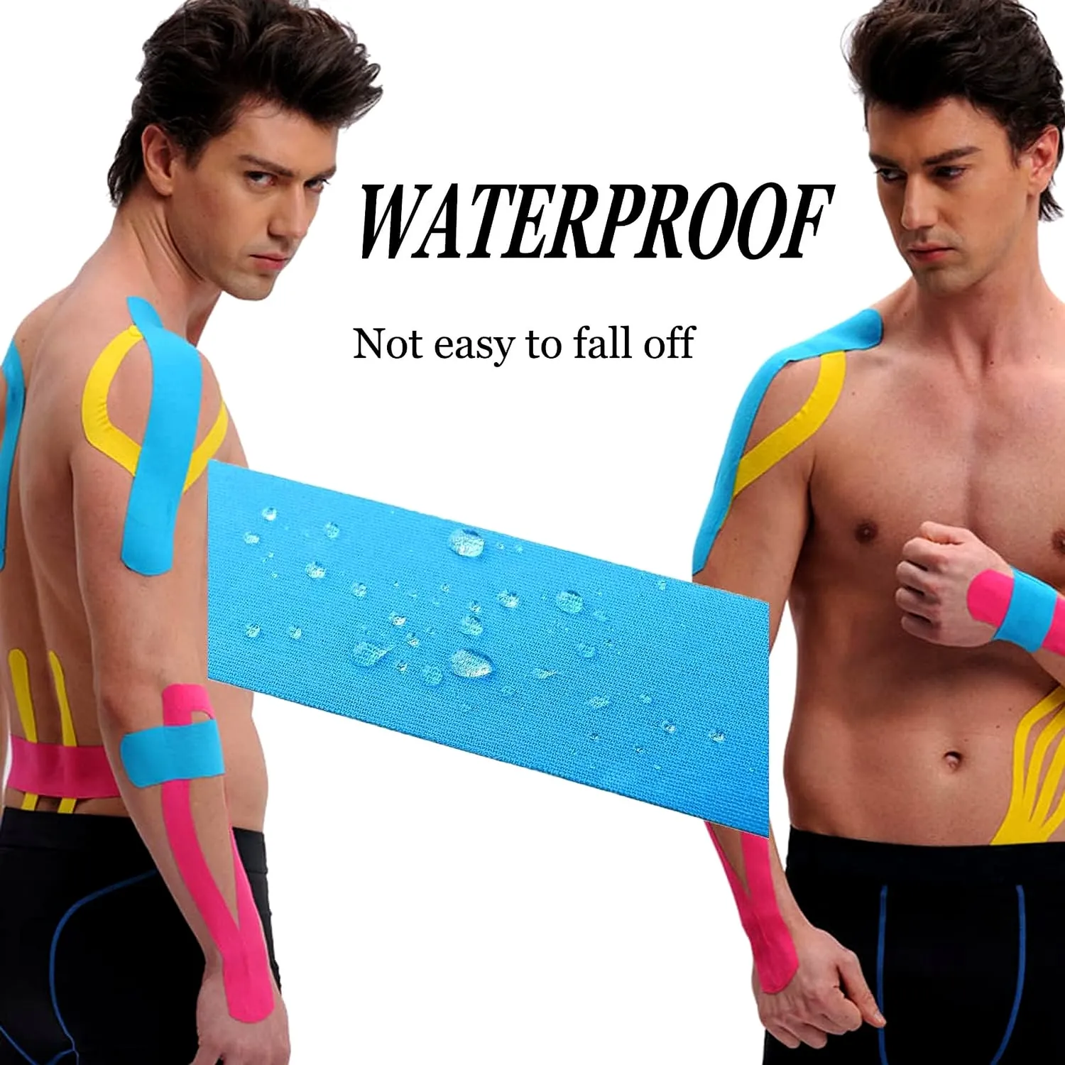 Anampion Pro kinesiotape voorgestanst 3 rollen