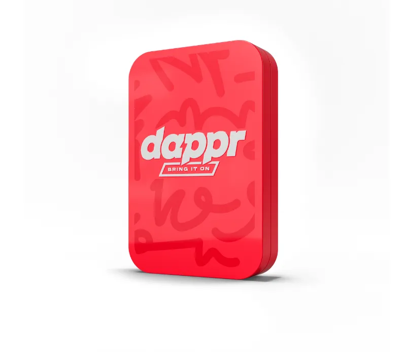 Dappr Graffiti knippleister 12 strips huidvriendelijk