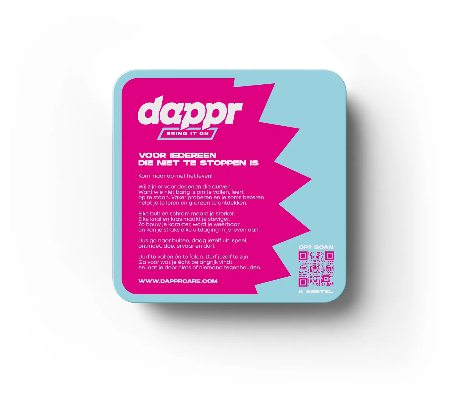 Dappr Tie Dye pleisters bamboe hypoallergeen