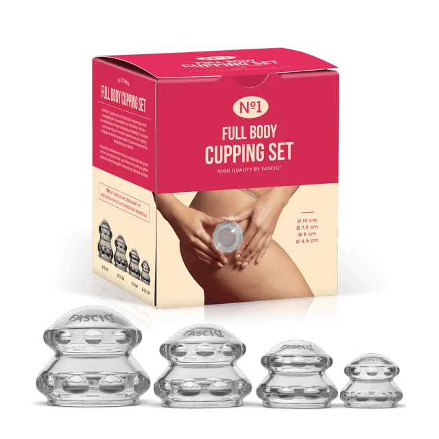 Boob Tape No.1 cupping set siliconen 4 cups cellulite