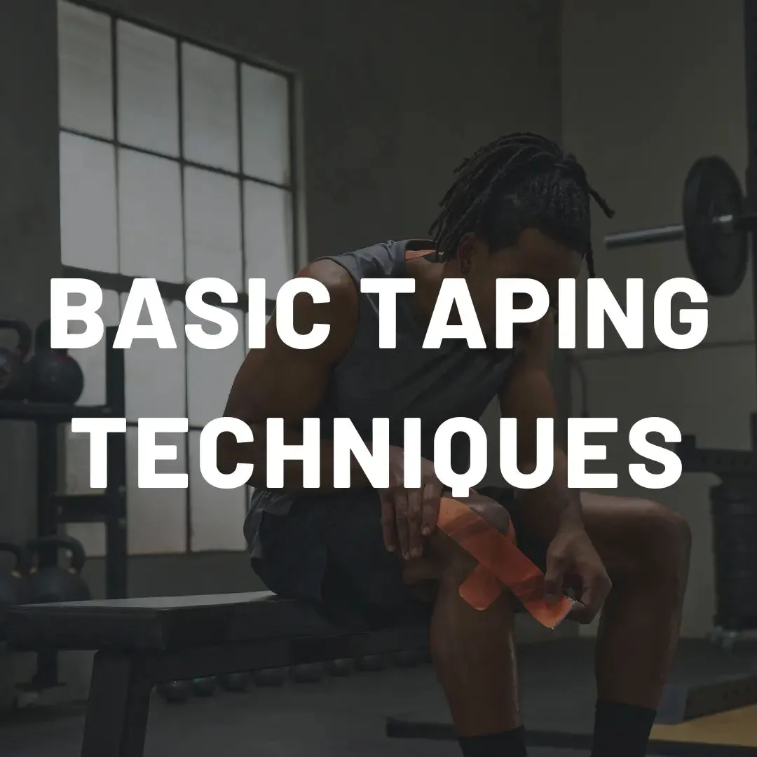 KT Tape Course 1 kinesiotape cursus usa starterskit