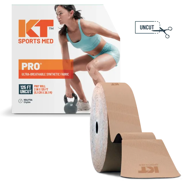 KT Tape Pro kinesiotape 125ft Stealth Beige synthetisch
