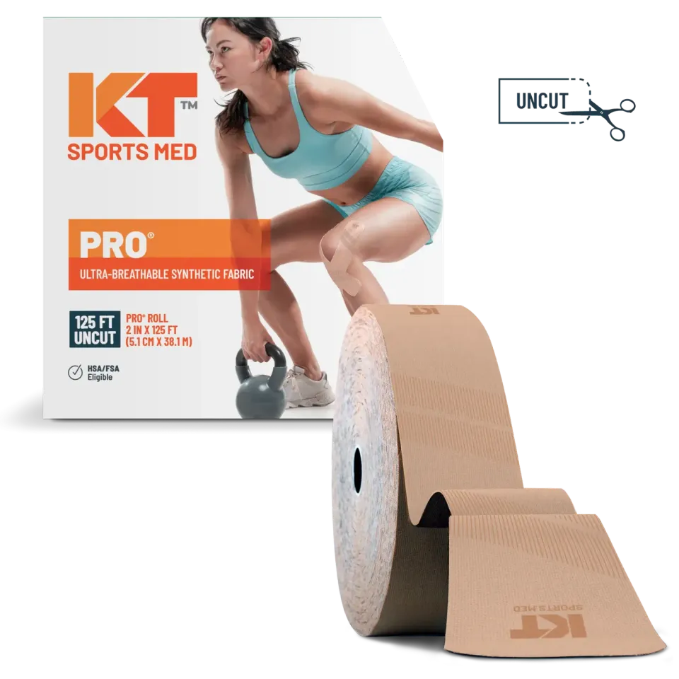 KT Tape Pro kinesiotape 125ft Stealth Beige synthetisch