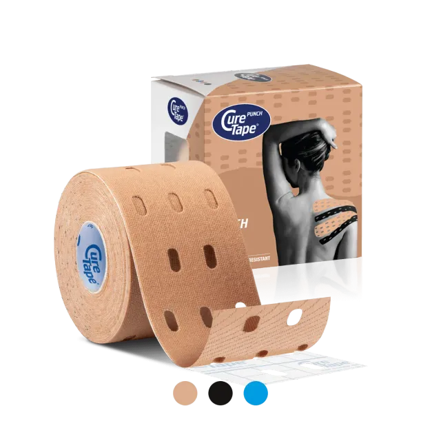 CureTape Punch kinesiotape geperforeerd