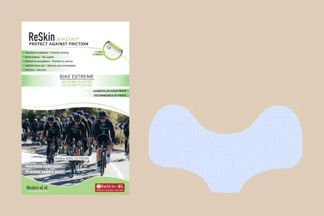 ReSkin XL Bike Patch Extreme pleister 1 stuk zitvlak