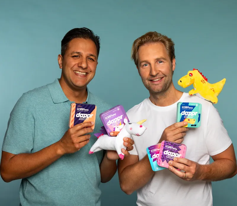 Dappr Unicorn knuffel limited edition zacht