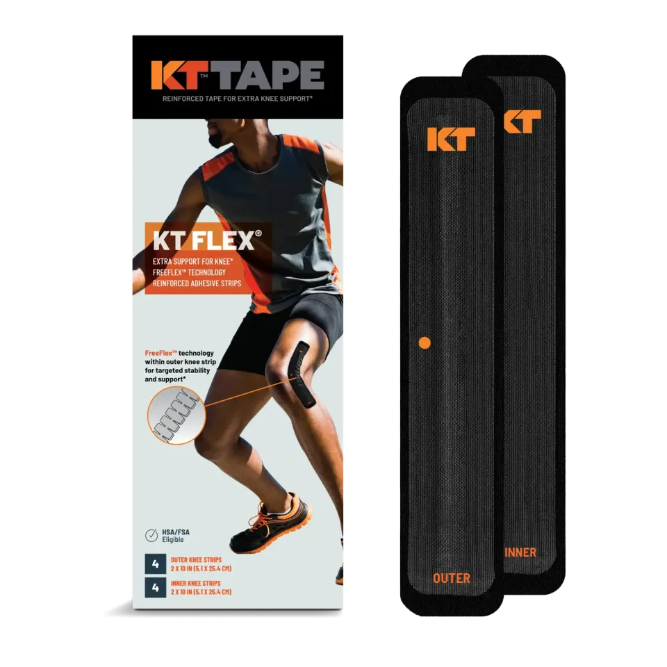 KT Tape KT Flex knietape versterkte knie steun 8 strips