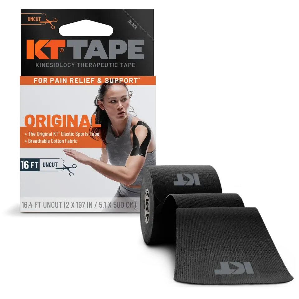 KT Tape Original Cotton kinesiotape ongesneden 16 ft hypoallergeen