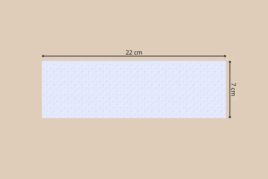 ReSkin XL Body Patch Long pleister 1 stuk herbruikbaar