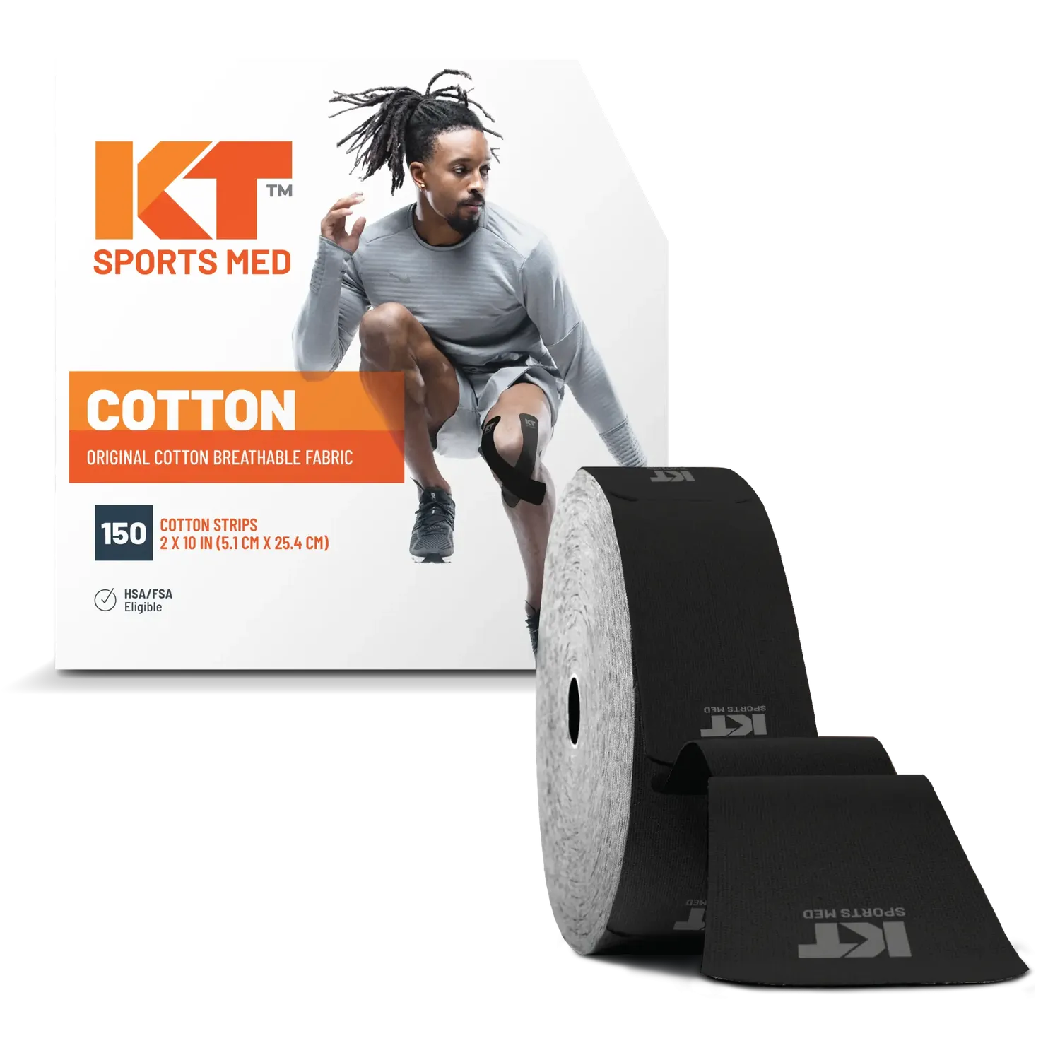 KT Tape Original Cotton kinesiotape 150 strips – katoen
