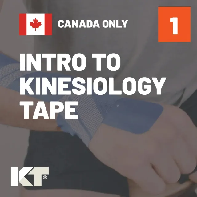 KT Tape Course 1 kinesiotape cursus canada starterskit