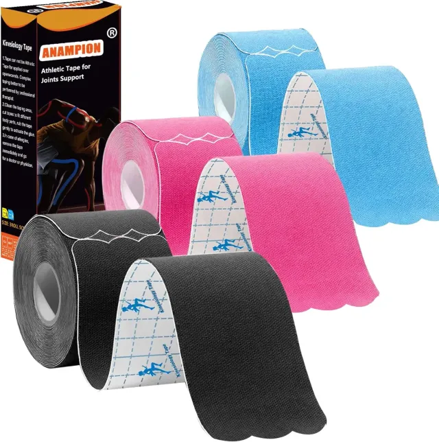 Anampion Pro kinesiotape voorgestanst 3 rollen