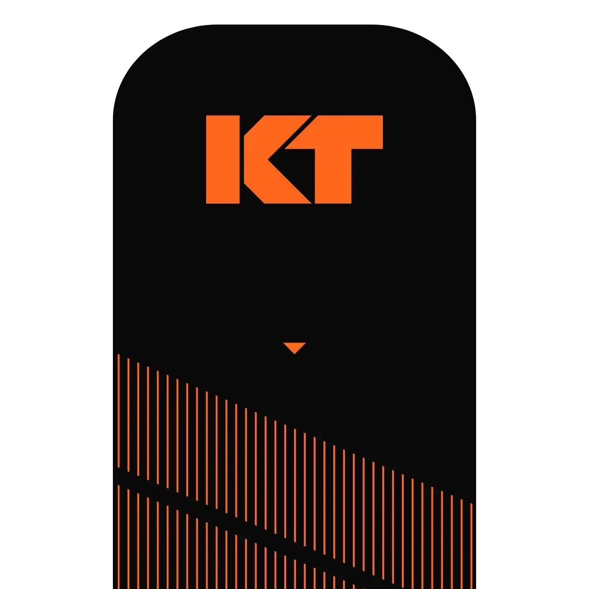 KT Tape Pro kinesiotape sample 3 strips zwart