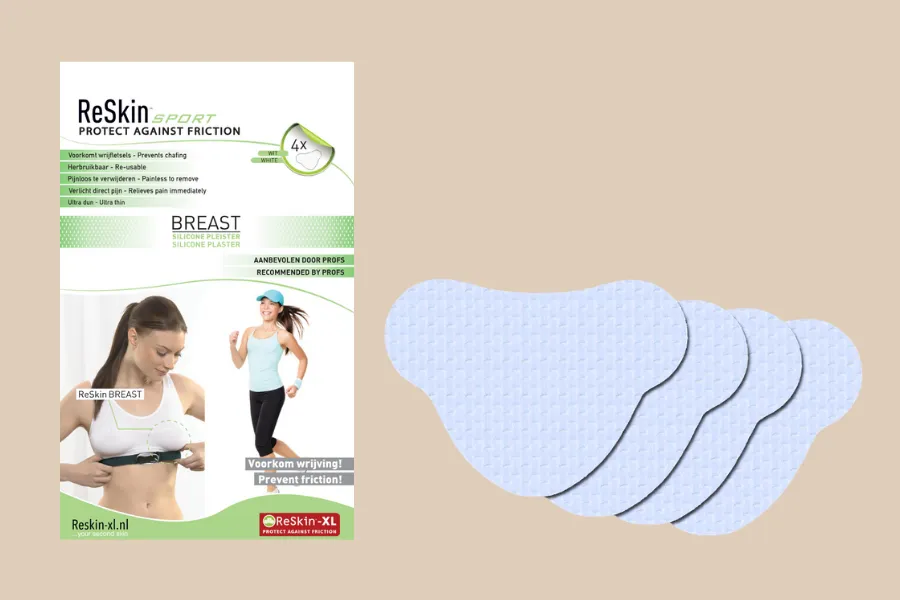 ReSkin XL Breast Patch pleister 4 stuks wasbaar