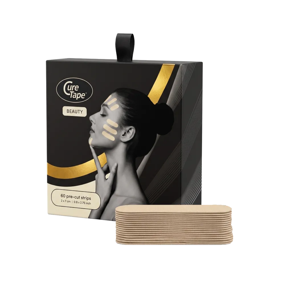 CureTape Beauty Face Tape strips 60 stuks voorgesneden