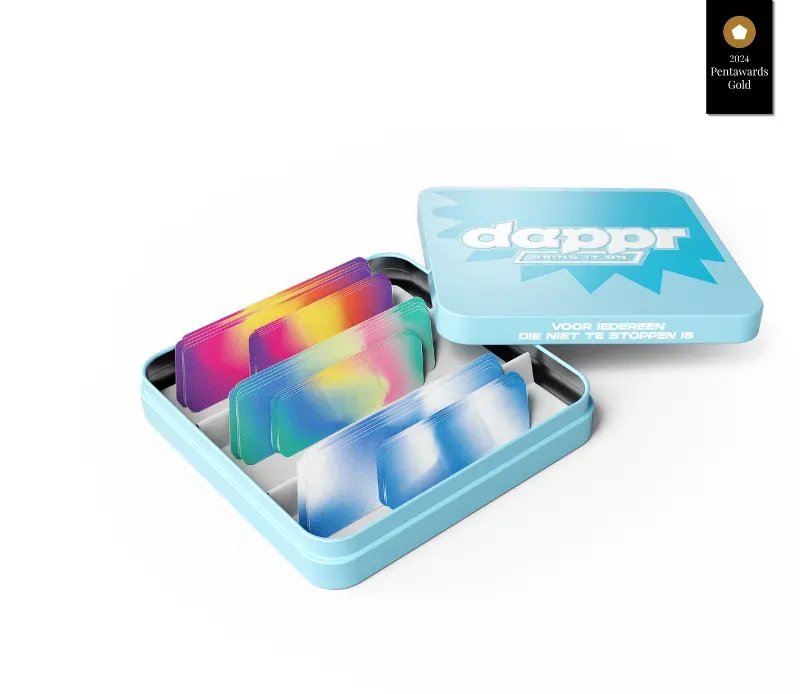 Dappr Tie Dye pleisters bamboe hypoallergeen
