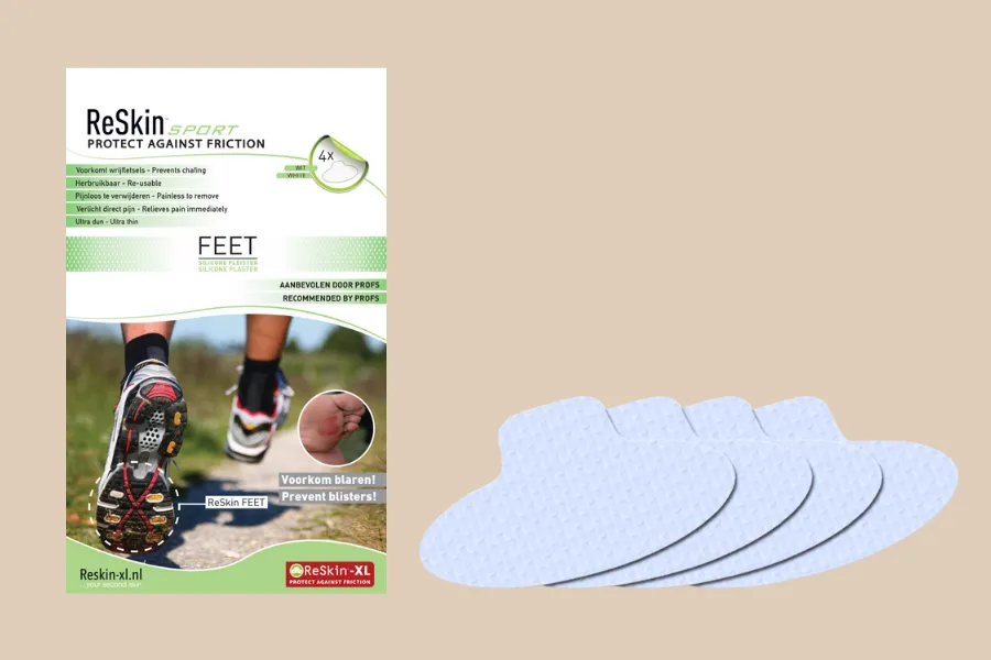ReSkin XL Feet Patch blarenpleister voetzool 4 stuks