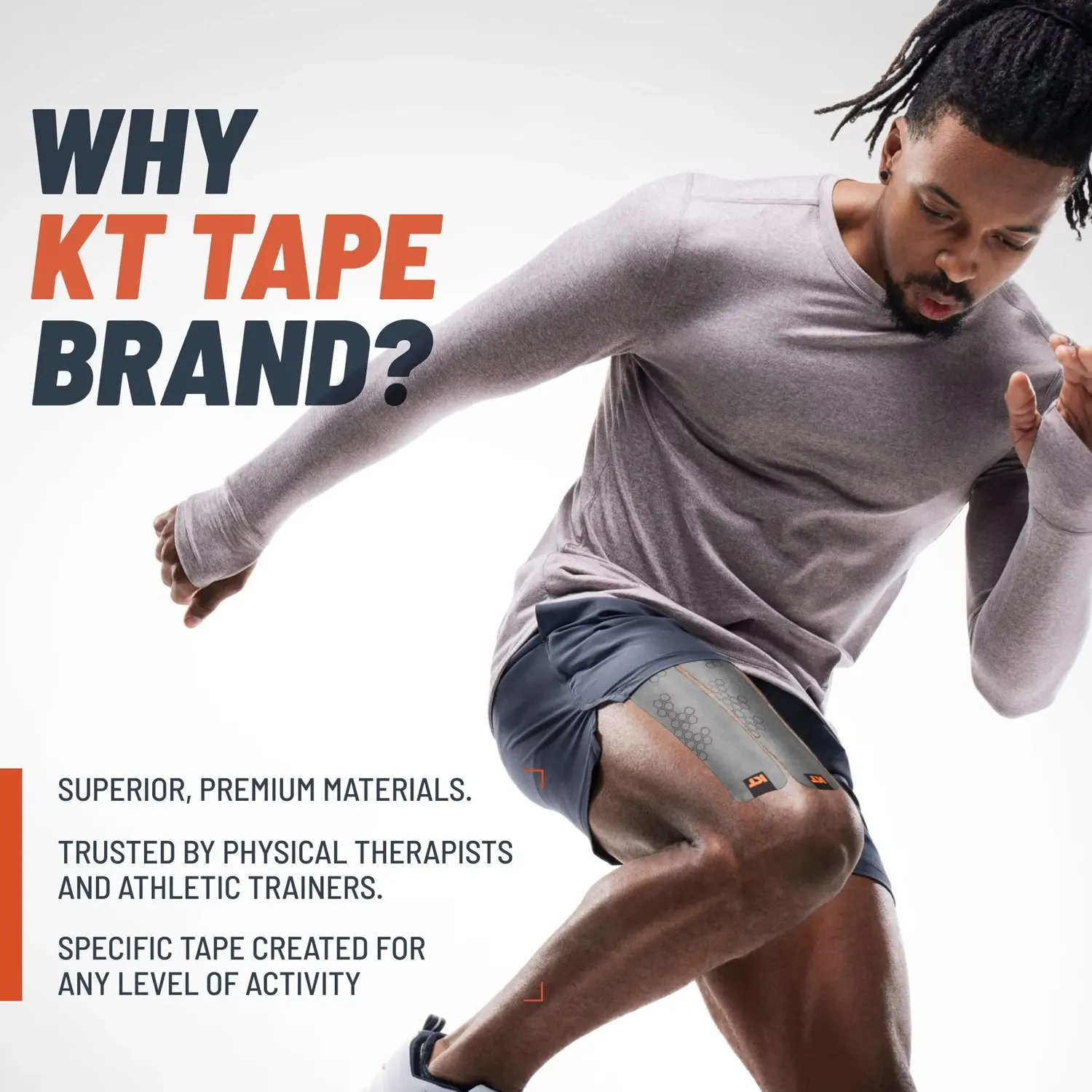 KT Tape Pro Oxygen kinesiotape titanium infrarood