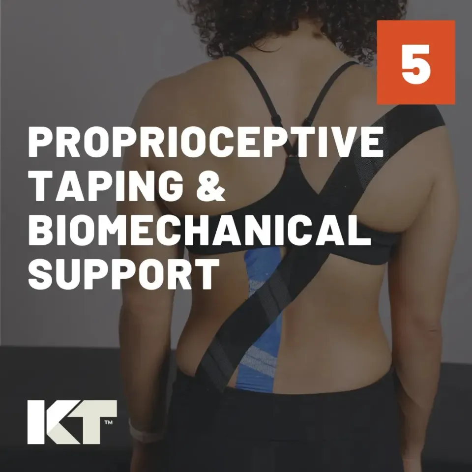 KT Tape Course 5 kinesiotape cursus proprioceptie