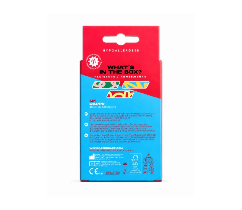 Dappr Graffiti Refill knippleisters 10 strips 10x6 cm