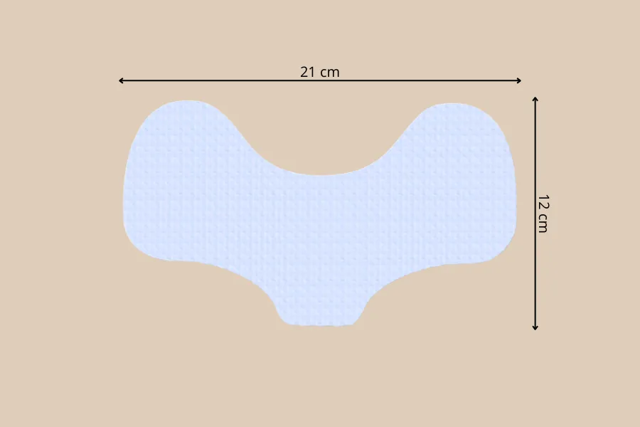 ReSkin XL Bike Patch Extreme pleister 1 stuk zitvlak