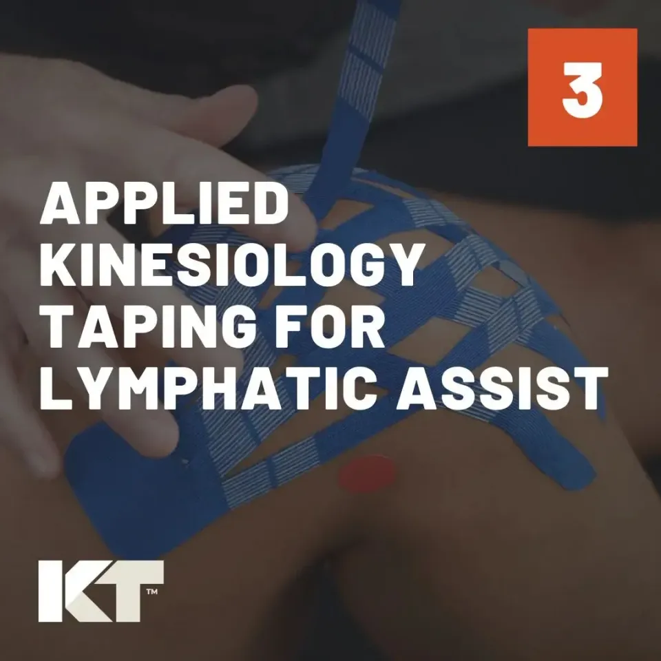 KT Tape Course 3 kinesiotape cursus lymfe oedeem 1 uur