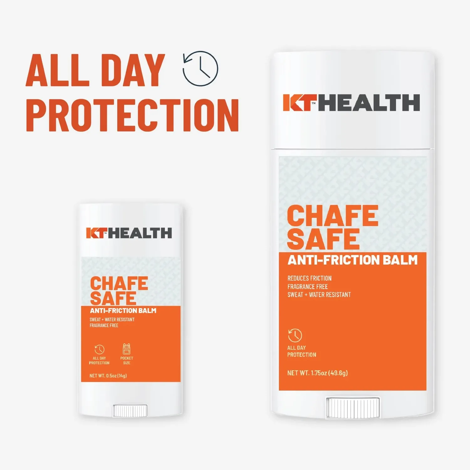 KT Tape Chafe Safe anti-frictie stick large geurvrij