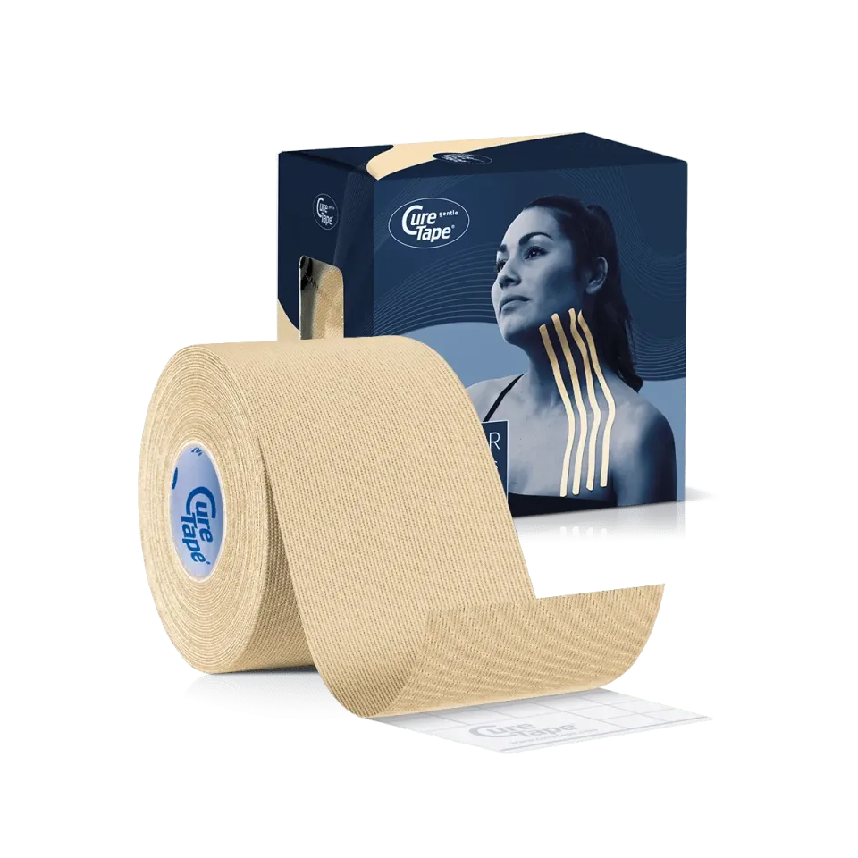 CureTape Gentle kinesiotape gevoelige huid 5 cm