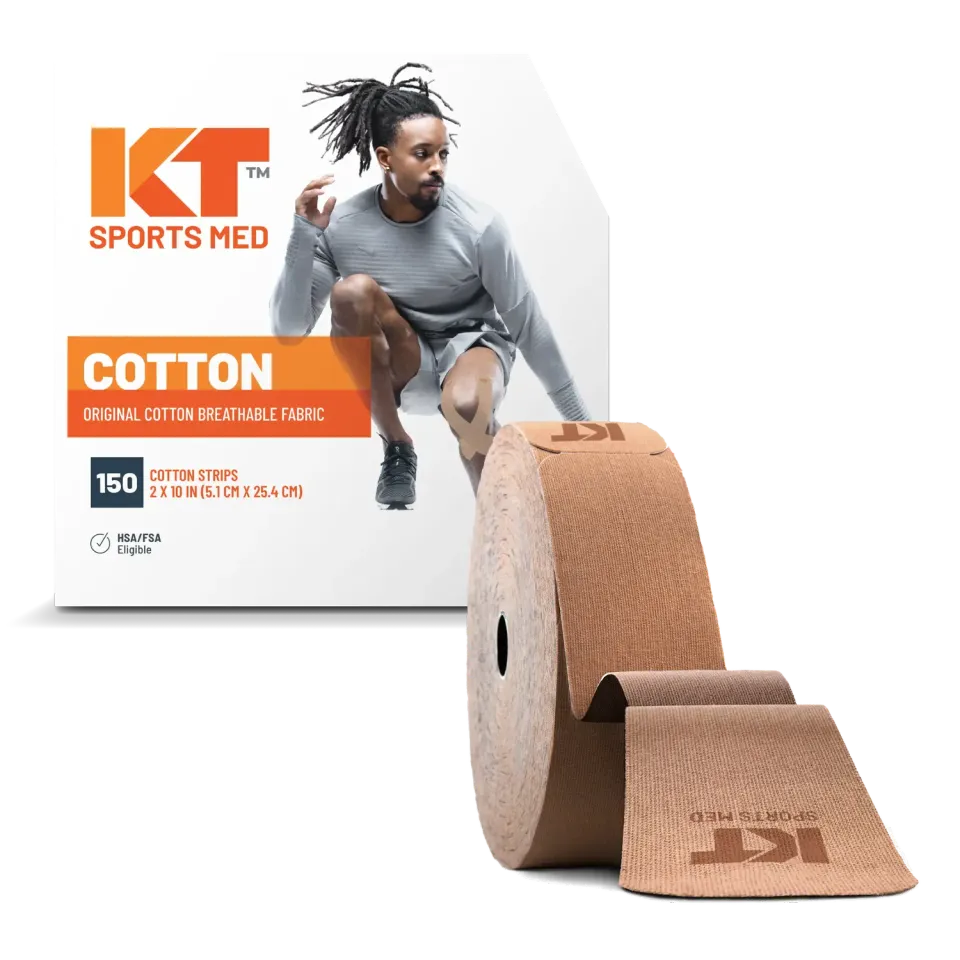 KT Tape Original Cotton kinesiotape 150 strips – katoen