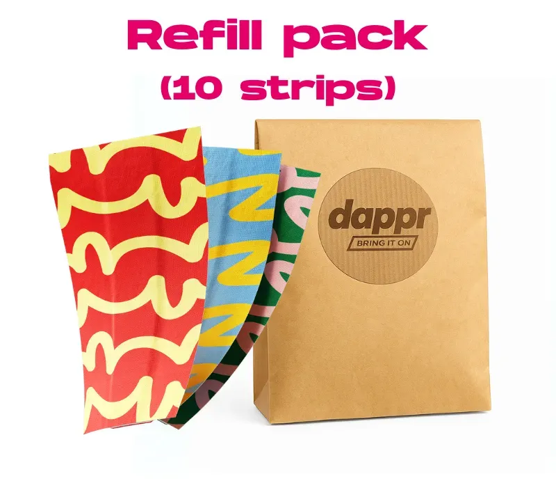 Dappr Graffiti knippleisters refill 10 stuks