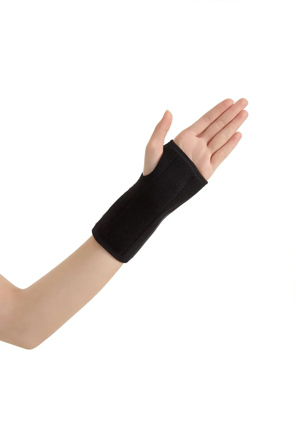 EMDEE Verstevigde polsbrace universeel spalk verstelbaar