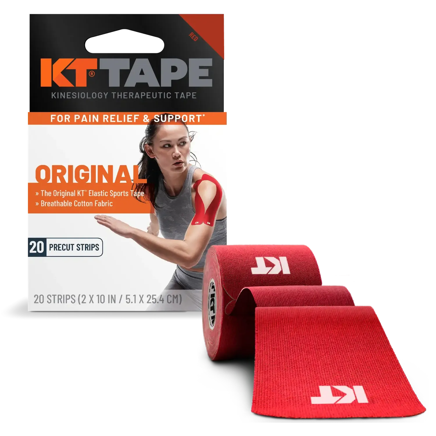 KT Tape Original Cotton kinesiotape 20 strips katoen