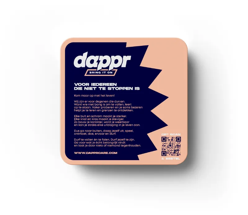 Dappr Stripes pleisters bamboe vrolijke patronen