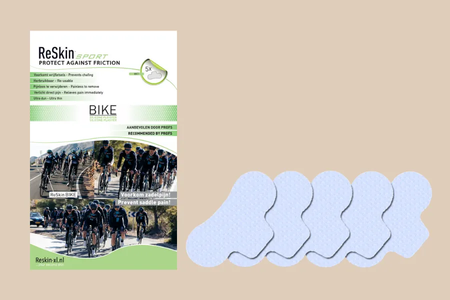 ReSkin XL Bike Patch pleister 2 stuks siliconen