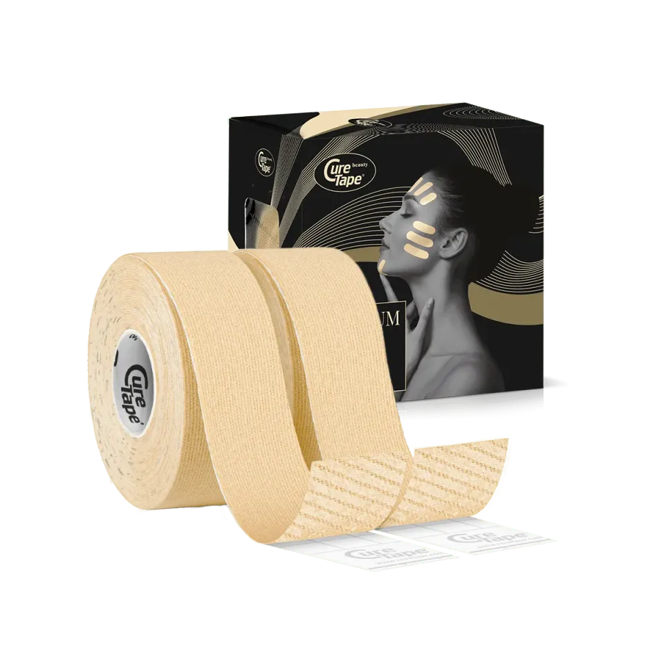 CureTape Beauty face tape 2,5 cm 2 rollen katoen