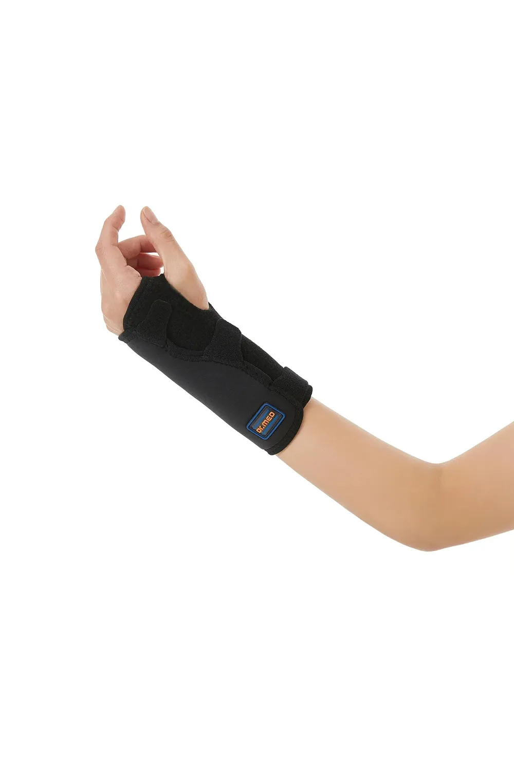 EMDEE Verstevigde polsbrace universeel spalk verstelbaar