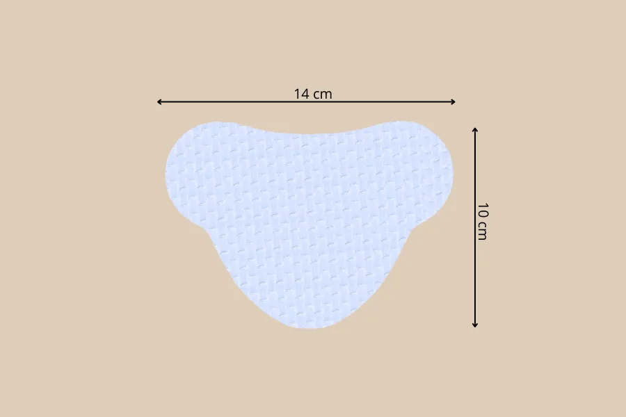 ReSkin XL Breast Patch pleister 4 stuks wasbaar