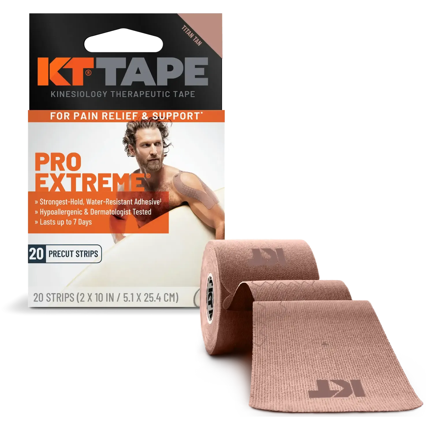 KT Tape Pro Extreme kinesiotape 20 strips synthetisch