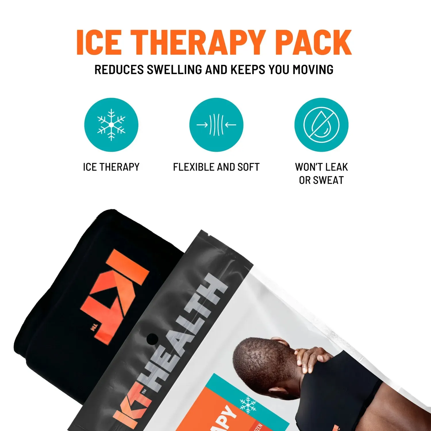 KT Health Ice Therapy Pack koelpack – rug en schouder